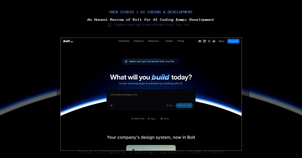 An Honest Review of Bolt for AI Coding & Development